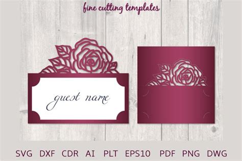 Download 825+ wedding place card svg Printable
